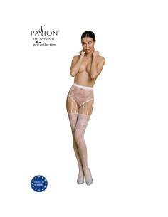 PASSION - ECO COLLECTION BODYSTOCKING ECO S004 WHITE 5 