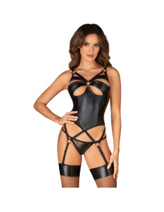 OBSESSIVE - CORSET ET THONG ARMARES M/L 7 