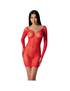 PASSION - BS101 BODYSTOCKING ROUGE TAILLE UNIQUE 6 