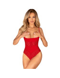 OBSESSIVE - INGRIDIA CROTCHLESS RED XS/S 7 