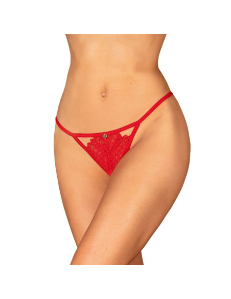 OBSESSIVE - INGRIDIA THONG CROTCHLESS ROT XS/S 9 