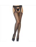 LEG AVENUE - TRANSPARENT GARTER STOCKINGS 2 