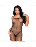 LEG AVENUE - BODYSTOCKING RÉSILLE AVEC OUVERTURE 5 