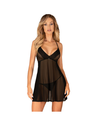 OBSESSIVE - LATINESA BABYDOLL & THONG XS/S 7 