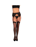 LIVCO CORSETTI FASHION - SOLIANA LC 90424-1 GARTER BELT BLACK 4 