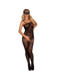 LIVCO CORSETTI FASHION - CARISSM LC XG051 BODYSTOCKING, SCHWARZ, EINE GRÖSSE 2 