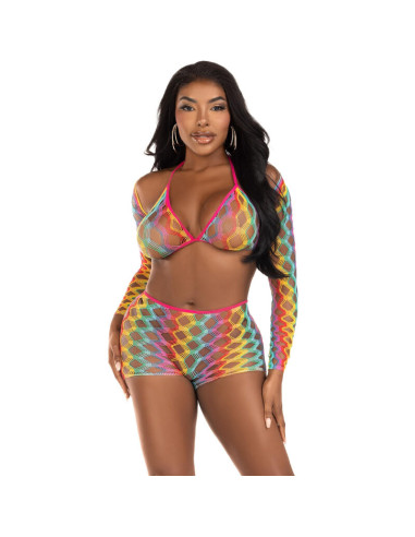 LEG AVENUE - THREE PIECE SET MULTICOLOR 5 