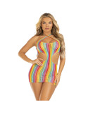 LEG AVENUE - ROBE MULTICOLORE 4 