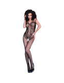 CHILIROSE - CR 4233 BODYSTOCKING MIT SCHRITTFREIEN SCHWARZ S/M 3 