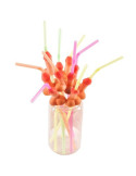 DIABLO PICANTE - BAG OF 10 NATURAL BIG PENIS STRAWS 1 