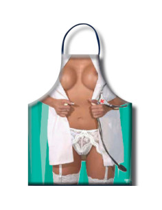 DIABLO PICANTE - WOMENS NURSE APRON 1 