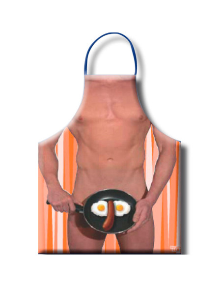 DIABLO PICANTE - MENS FRIED EGGS APRON 1 