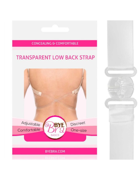 BYE-BRA - TRANSPARENT BACK STRAPS REDUCER 2 