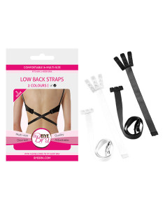 BYE-BRA - OPEN BACK BRA ADAPTER BLACK & WHITE 4 