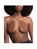 BYE-BRA - BREASTS ENHANCER + 3 PAIRS OF SATIN BROWN CUP A/C 6 