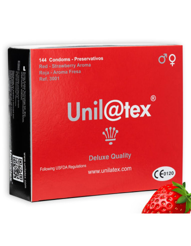 UNILATEX - RED / STRAWBERRY PRESERVATIVES 144 UNITS 1 