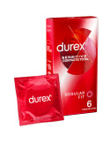 DUREX - EMPFINDLICHER KONTAKT INSGESAMT 6 EINHEITEN 2 