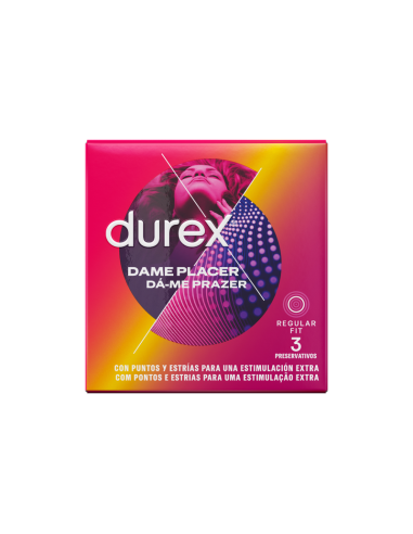 DUREX - DAME PLACER 3 UNITÉS 2 