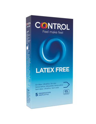 CONTROL - FREE SIN LATEX CONDOMS 5 UNITS 2 