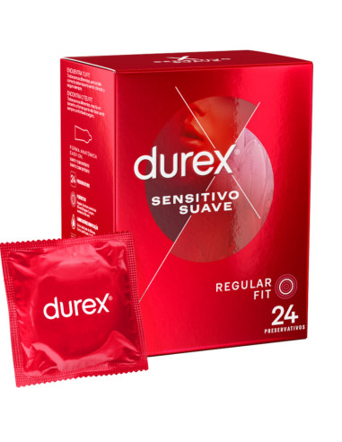 DUREX - DOUX ET SENSIBLE 24 UNITÉS 2 