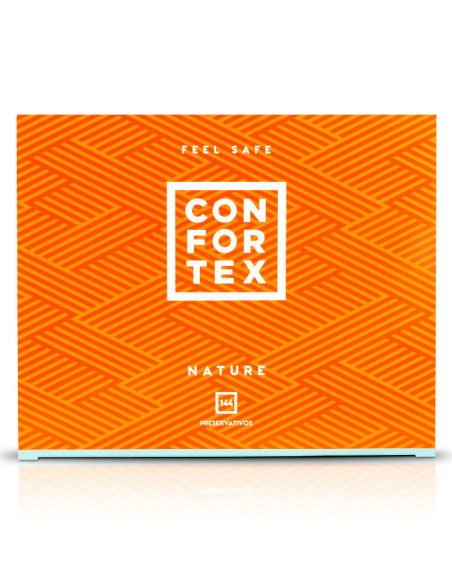 CONFORTEX - CONDOM NATURE BOX 144 UNITS 4 