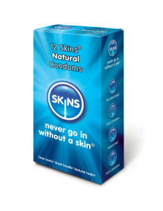 SKINS - PRESERVATIVO NATURAL PACK 12 2 