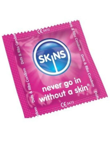 SKINS - CONDOMS POINTS & STRIPS BAG 500 UNITS 2 