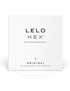 LELO - HEX KONDOMBOX 3 EINHEITEN 5 