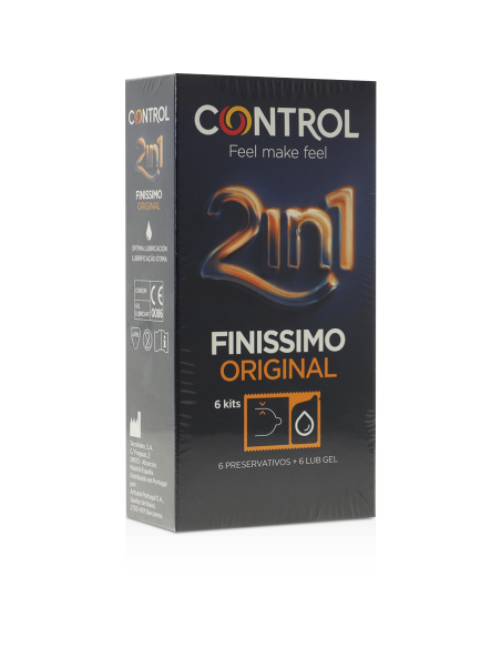 CONTROL - FINISIMO DUO + LUBRICANT 6 UNITS 3 