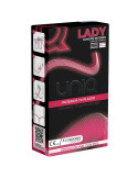 UNIQ - LADY CONDOM LATEXFREIE WEIBLICHE KONDOME MIT STRUMPFGURT 3 EINHEITEN 2 