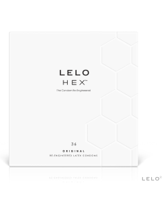 LELO - HEX CONDOM BOX 36 UNITS 4 