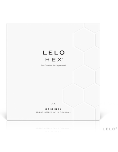 LELO - HEX CONDOM BOX 36 UNITS 4 