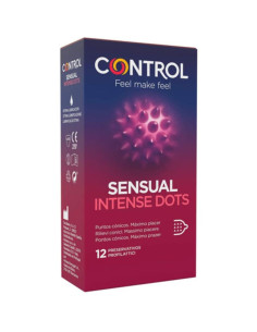 CONTROL - PRESERVATIVI SPIKE CON PUNTE CONICHE 12 UNITÀ 2 