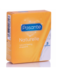 PASANTE - PRÉSERVATIF NATURELLE 3 PACK 3 