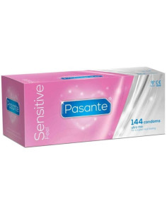 PASANTE - PRÉSERVATIFS ULTRAFINS SENSIBLES 144 UNITÉS 4 