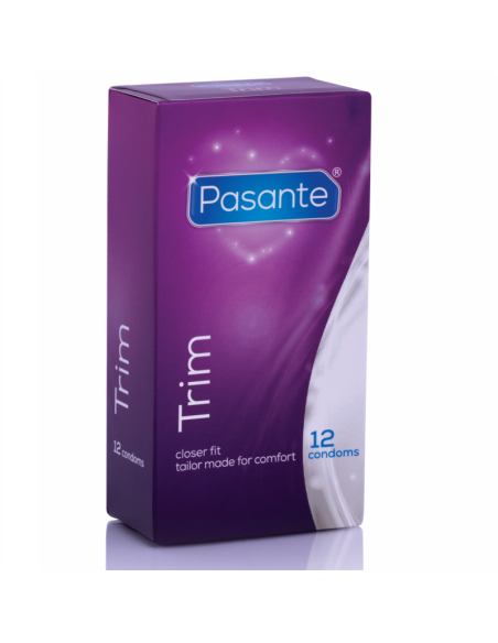 PASANTE - THIN TRIM MS CONDOMS 12 UNITS 4 