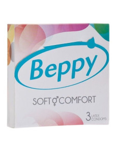 BEPPY - DOUX ET CONFORT 3 PRÉSERVATIFS 1 