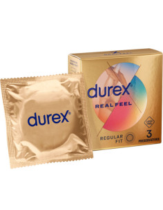 DUREX - REAL FEEL CONDOMS 3 UNITS 2 