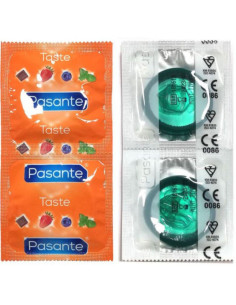 PASANTE - CONDOMS FLAVOR MINT BAG 144 UNITS 2 