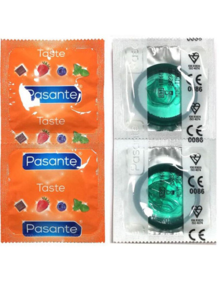 PASANTE - PRESERVATIVI GUSTO MENTA BORSA 144 UNIT 2 