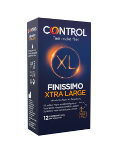 CONTROL - PRÉSERVATIFS FINISSIMO XL 12 UNITÉS 2 