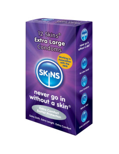 SKINS - PELLE PRESERVATIVO EXTRA LARGE 12 PACK 2 