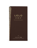 LELO - PRÉSERVATIFS HEX RESPECT XL PAQUET DE 12 2 