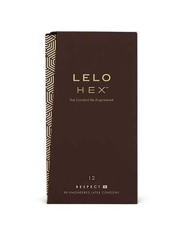 LELO - HEX CONDOMS RESPECT XL 12 PACK 2 