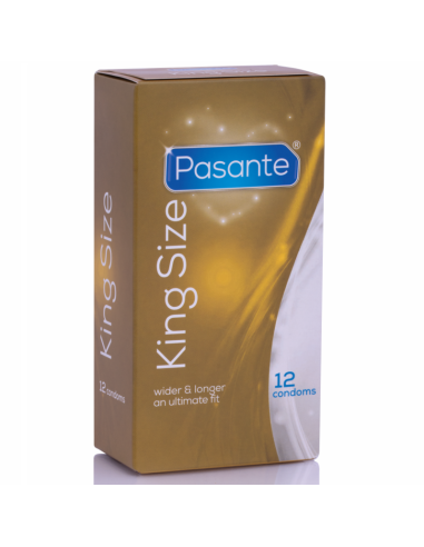 PASANTE - CONDOMS KING MS LONG AND WIDTH 12 UNITS 4 