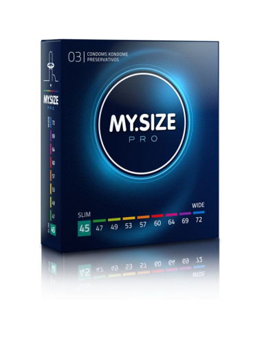 MY SIZE - PRO CONDOMS 45 MM 3 UNITS 1 