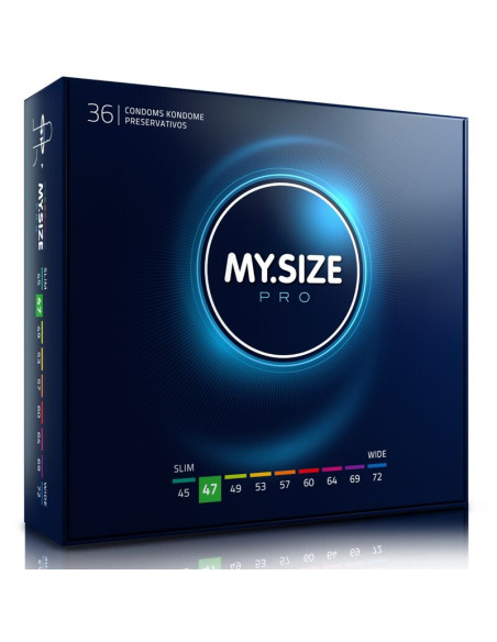 MY SIZE - PRO CONDOMS 47 MM 36 UNITS 1 