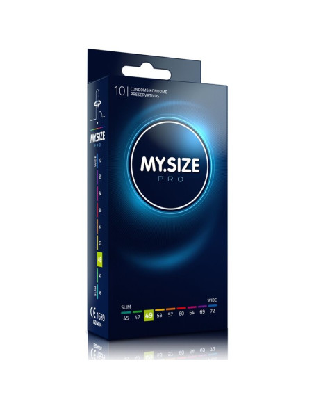 MY SIZE - PRO CONDOMS 49 MM 10 UNITS 1 