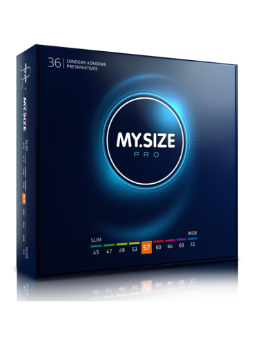 MY SIZE - PRO CONDOMS 57 MM 36 UNITS 1 