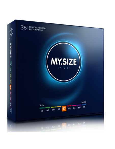 MY SIZE - PRO CONDOMS 57 MM 36 UNITS 1 